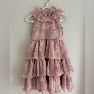 Beautiful Trish Scully dress in dusty rose size 7